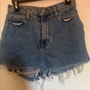 Denim Blue Women's Shorts